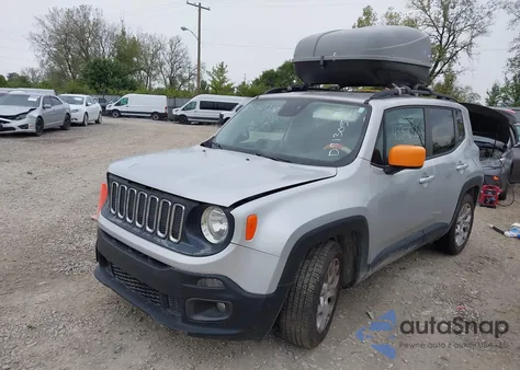 2016 Jeep Renegade Latitude z USA, uszkodzony, nr VIN ZACCJABT7GPD91305